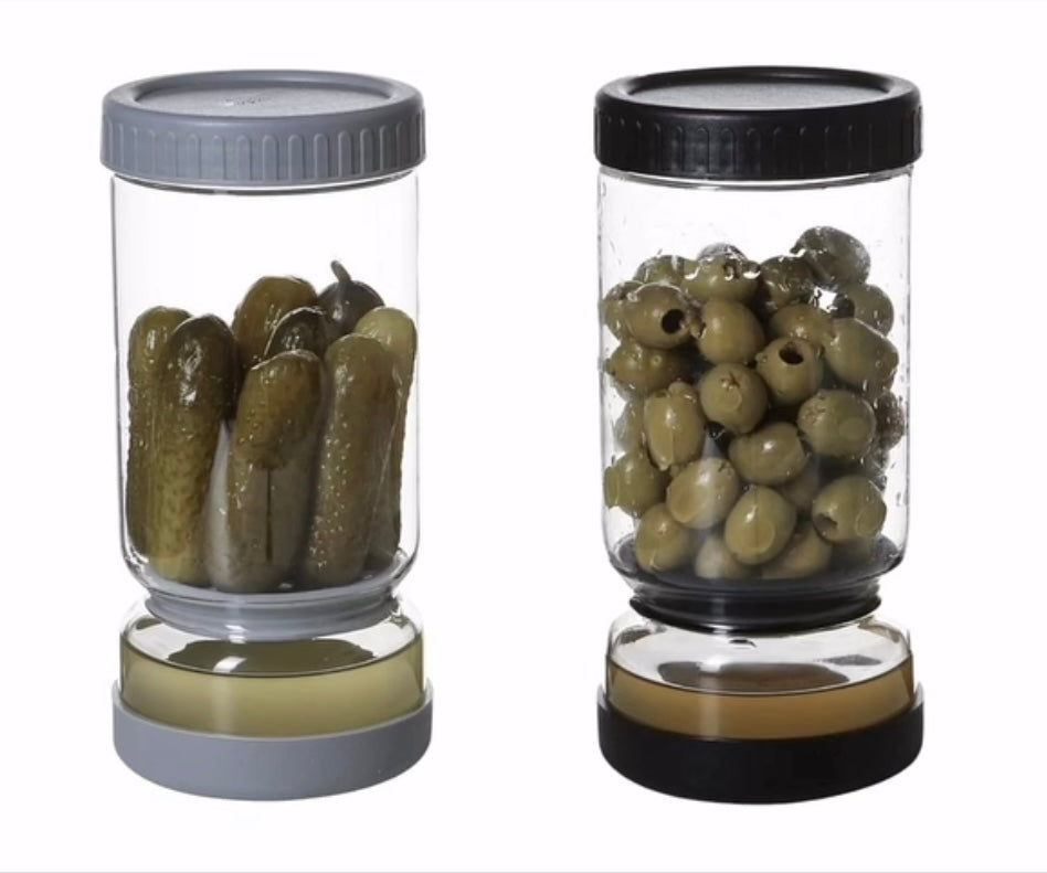 Pickle And Olives Jar