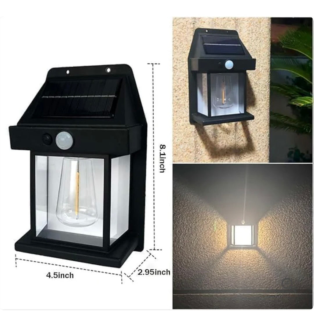 Smart Solar Wall Lights – Wireless Outdoor LED with Motion Sensor & 3 Lighting Modes