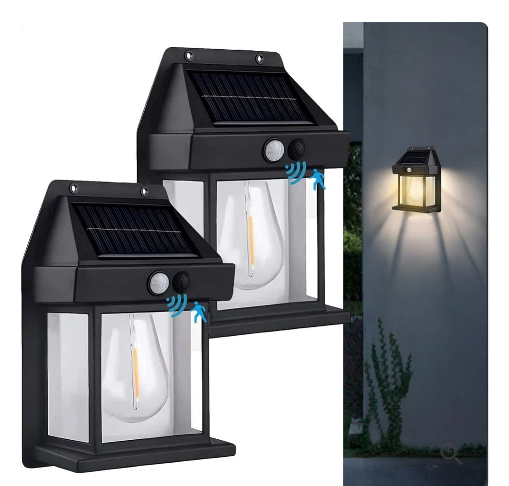 Smart Solar Wall Lights – Wireless Outdoor LED with Motion Sensor & 3 Lighting Modes